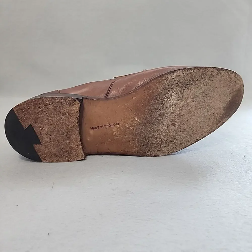 Trickers Tan Mens Penny Loafers Shoes UK 12-5 US 13‎ EU 47 Split Toe England